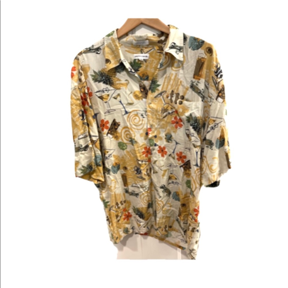 Men’s Pierre Cardin Hawaiian shirt XXL